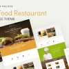 Burger Palace Fast Food Restaurant WordPress Theme 1.0.1 GPL Theme