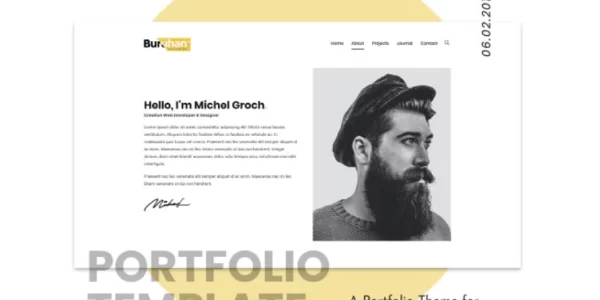 Buruhan | Freelancers and Agencies WordPress Theme 1.8 GPL Theme