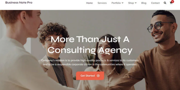 Business Note Pro – Elementor Business WordPress Theme 1.0 GPL Theme