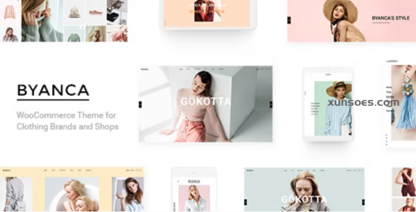 Byanca Modern WooCommerce Theme for Clothing Brands and Shops 1.5 GPL Theme