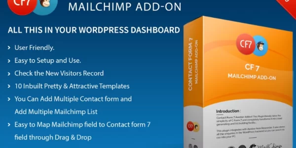 CF7 7 Mailchimp Add-on 2.2 GPL Plugins
