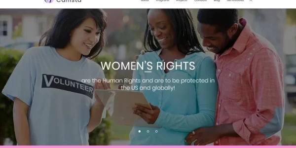 Callista Charity Fundraising WordPress Theme 1.0.0 GPL Theme