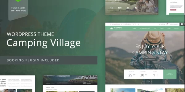 Camping WordPress Theme 3.2 GPL Theme