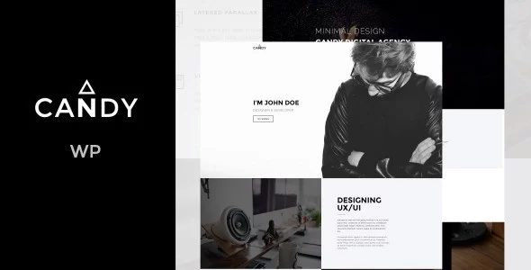 Candy | One Multi Page WP 1.3.1 GPL Theme
