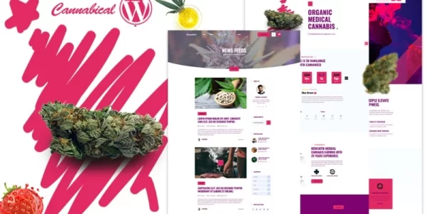 Cannabical | Recreational Cannabis WordPress Theme 1.0.0 GPL Theme