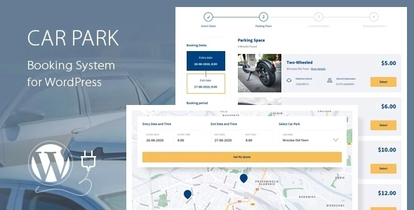 Car Park Booking System for WordPress 2.1.3 GPL Plugins
