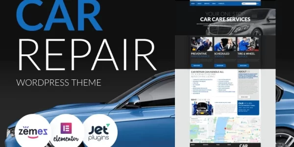 Car Repair Car WordPress Theme 1.0.0 GPL Theme