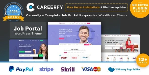 Careerfy 9.5.6 GPL Theme