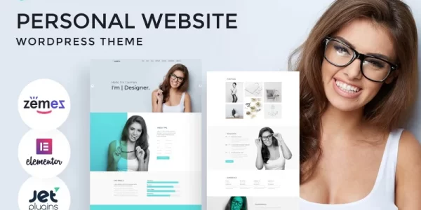 Carmen Personal Website WordPress Theme 1.0.1 GPL Theme