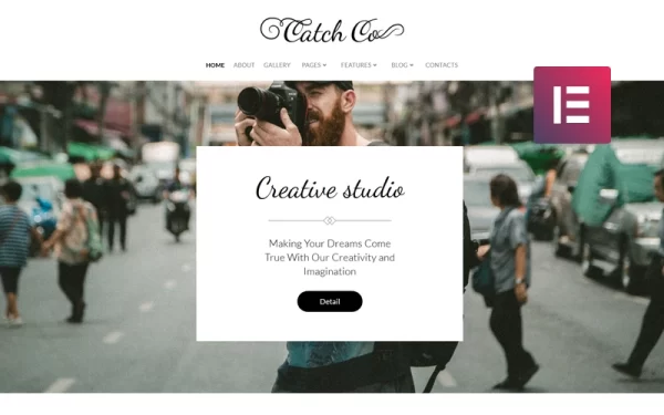 Catch Co Photo Studio Multipurpose Creative WordPress Elementor Theme WordPress Theme 1.0.0 GPL Theme
