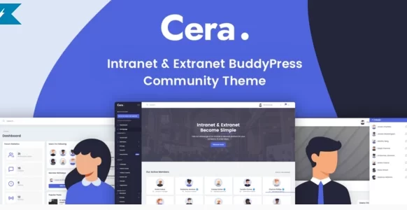 Cera Intranet Community Theme 1.2.1 GPL Theme