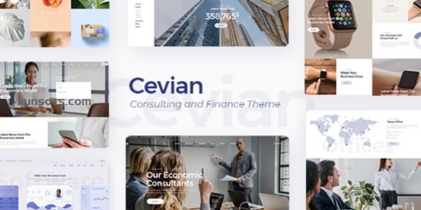 Cevian Creative Agency and Startup Theme 1.1 GPL Theme