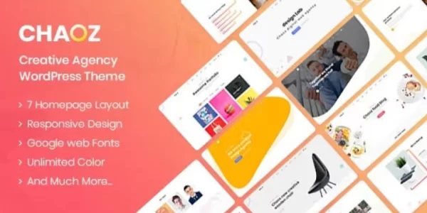 Chaoz Creative Portfolio WordPress Theme For Agency | Technology 1.4.2 GPL Theme