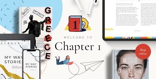 ChapterOne Bookstore and Publisher Theme 1.5 GPL Theme