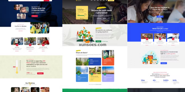 Charitxa | Multipurpose Nonprofit WordPress Theme 1.0 GPL Theme