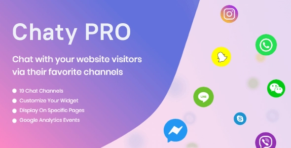 Chaty Pro WordPress Chat Plugin 3.2.9 GPL Plugins