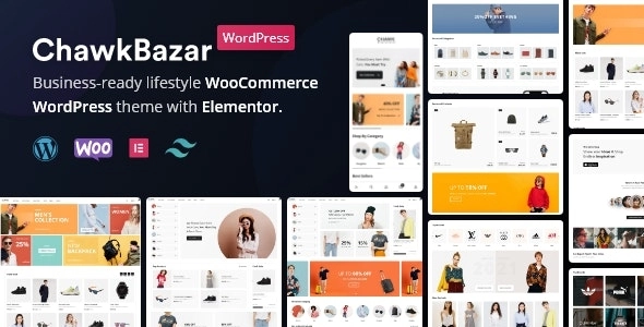 ChawkBazar Elementor Lifestyle and Fashion Ecommerce Theme 2.5.6 GPL Theme