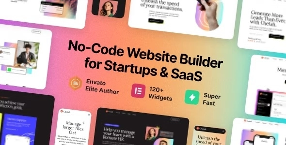 Chetah Startup SaaS WordPress Theme 1.0.0 GPL Theme