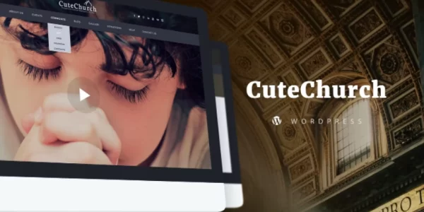 Church, Political, Municipal — CuteChurch WP Theme 2.1.0 GPL Theme