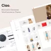 Ciao Minimalist Elementor WooCommerce Theme 2.1.1 GPL Theme