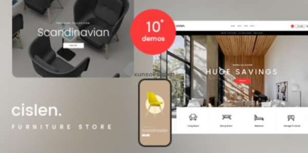 Cislen  – Furniture WooCommerce Theme 1.0.7 GPL Theme