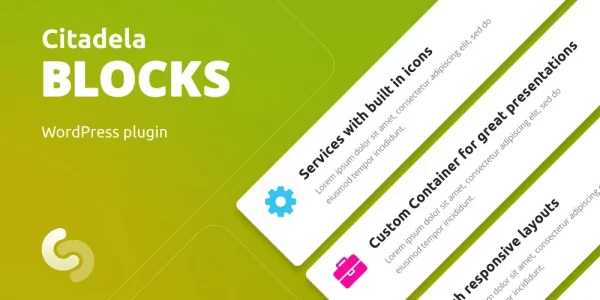 Citadela Blocks 2.1.10 GPL Plugins