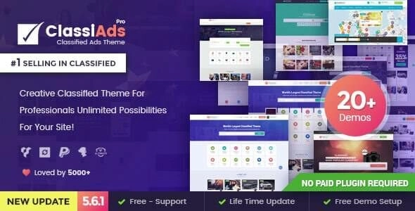 Classiads 6.1.2 GPL Theme
