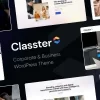 Classter | A Colorful Multi-Purpose WordPress Theme 3.0.0 GPL Theme