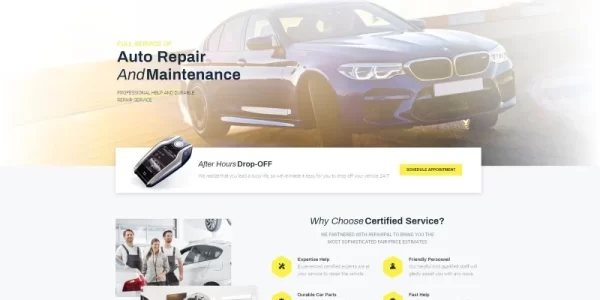 Classy Fix Car Repair WordPress Elementor Theme WordPress Theme 1.0.0 GPL Theme
