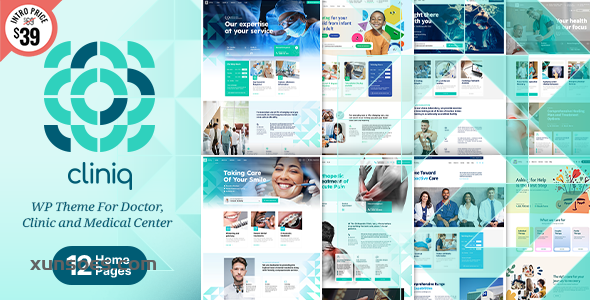 Cliniq Doctor Medical WordPress Theme 1.0.7 GPL Theme