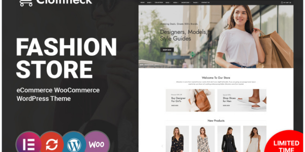 Clothfleck Fashion Designer Clothes WooCommerce Theme 1.0.0 GPL Theme