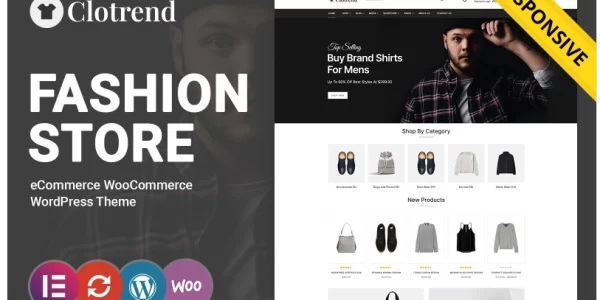 Clotrend Fashion and Accessories WooCommerce Theme 6.0 GPL Theme