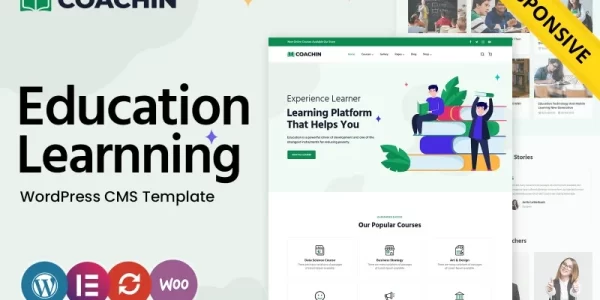 Coachin Education WordPress Theme 1.0.0 GPL Theme