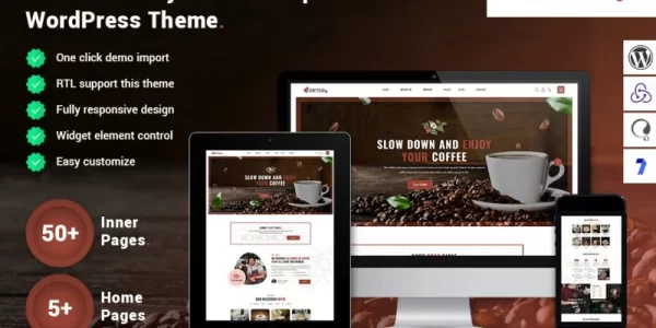 Coffco Testy Coffee Shop WordPress Theme 1.0.0 GPL Theme