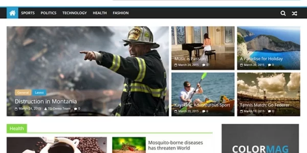 ColorMag Pro Magazine News Style WordPress Theme 4.1.10 GPL Theme