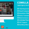 Comilla Digital Agency One Page WordPress Theme 1.6.0 GPL Theme