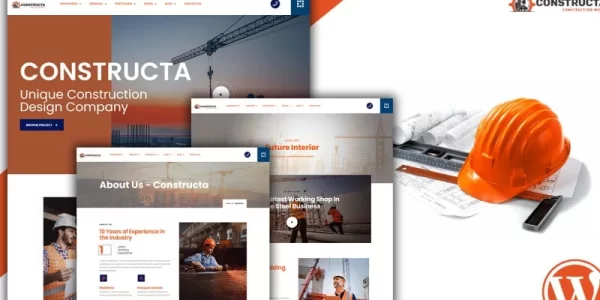 Constructa Construction Service WordPress Theme 1.0.0 GPL Theme