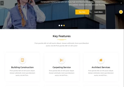 Construction Base Pro 2.1 GPL Theme