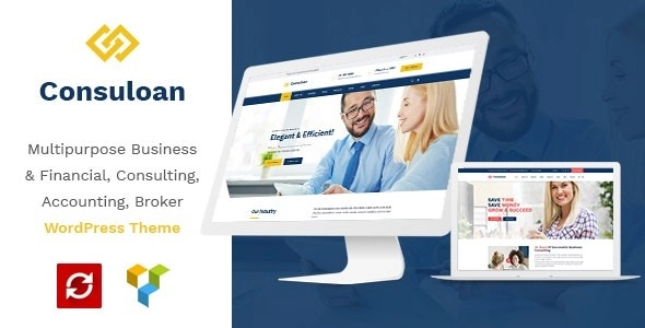 Consuloan | Multipurpose Consulting WordPress Theme 1.1.3 GPL Theme