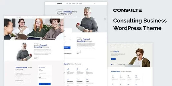Consulte Consulting Business FREE WordPress Theme 1.0.2 GPL Theme