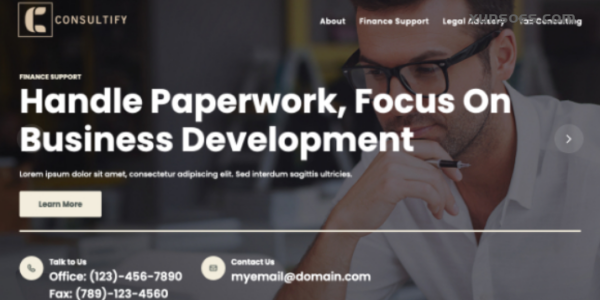 Consultify – Business Theme for Consulting Companies 1.0.0 GPL Theme