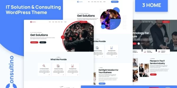 Consultino – IT Solutions IT Service WordPress Theme 1.0.0 GPL Theme