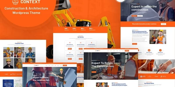 Context Construction and Architecture Responsive WordPress Theme 2.0.4 GPL Theme