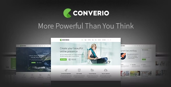 Converio Responsive Multi-Purpose WordPress Theme 1.0.36 GPL Theme