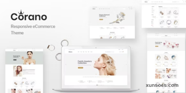Corano Jewellery Theme for WooCommerce WordPress 1.0.5 GPL Theme