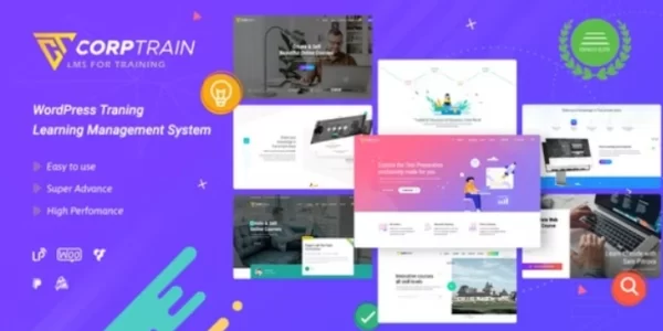 CorpTrain | Corporate Training WordPress Theme 3.3.8 GPL Theme