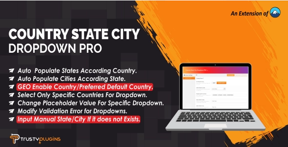 Country State City Dropdown PRO 5.7 GPL Plugins