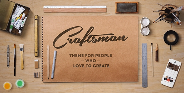 Craftsman | WordPress Craftsmanship Theme 1.6.0 GPL Theme