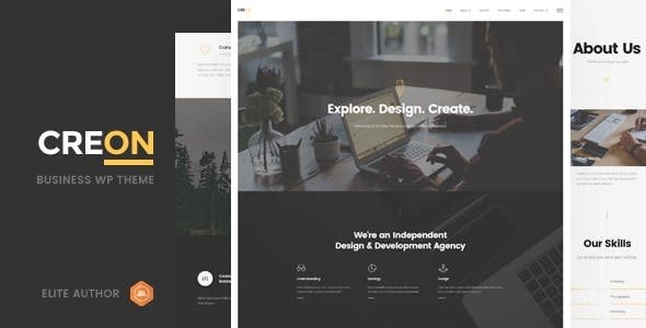 Creon Business WordPress Theme 1 GPL Theme