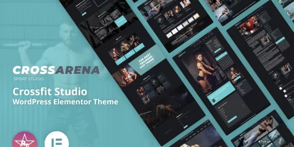 Cross Arena Crossfit Studio WordPress Elementor Theme WordPress Theme 1.0.0 GPL Theme